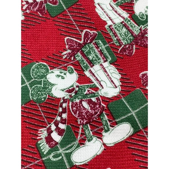 Disney Mickey & Minnie Mouse Christmas Hanging Kitchen Towel - Picture 2 of 7